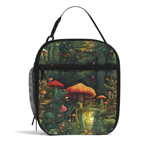 Gnomes Garden Insulated Lunch Bag