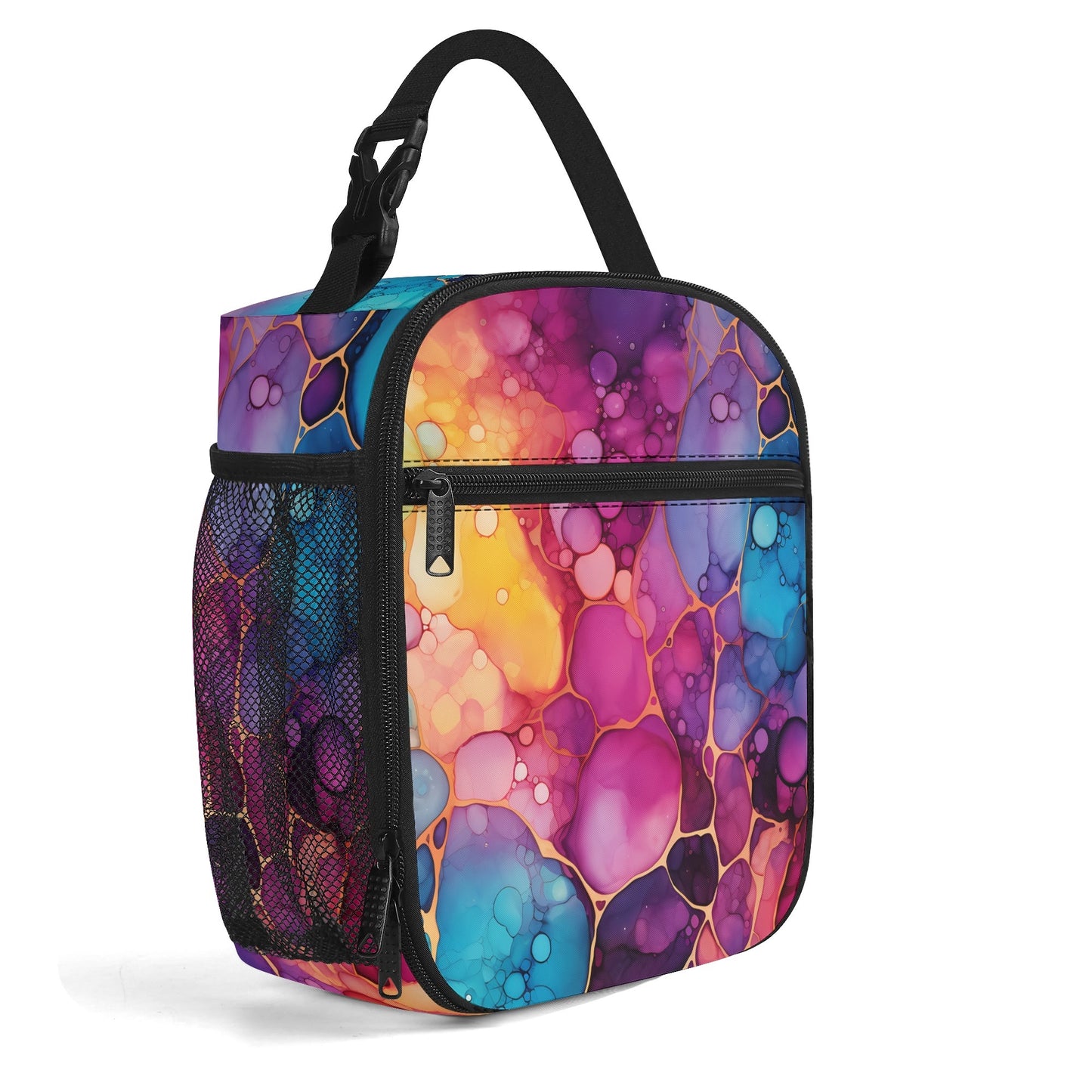 Rainbow Spill Insulated Lunch Bag