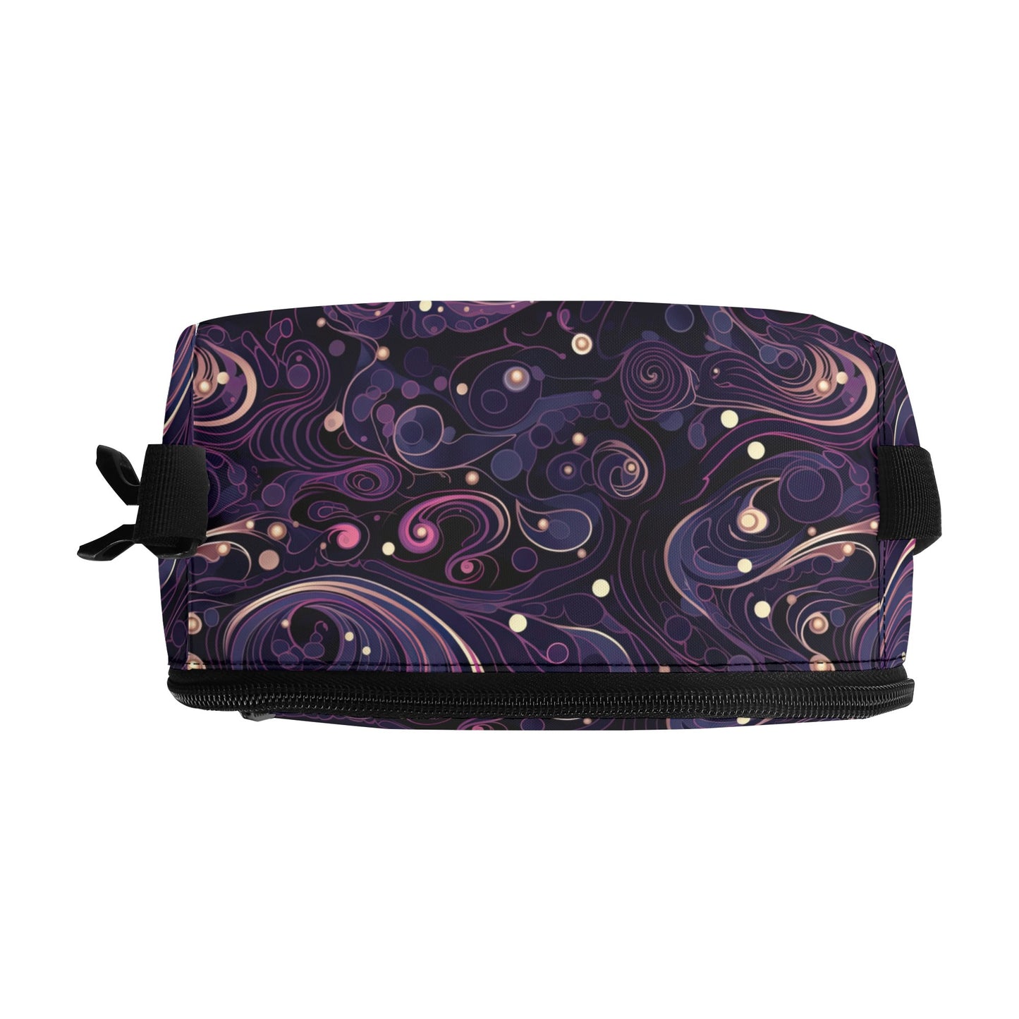 Purple Swirls Insulated Lunch Bag