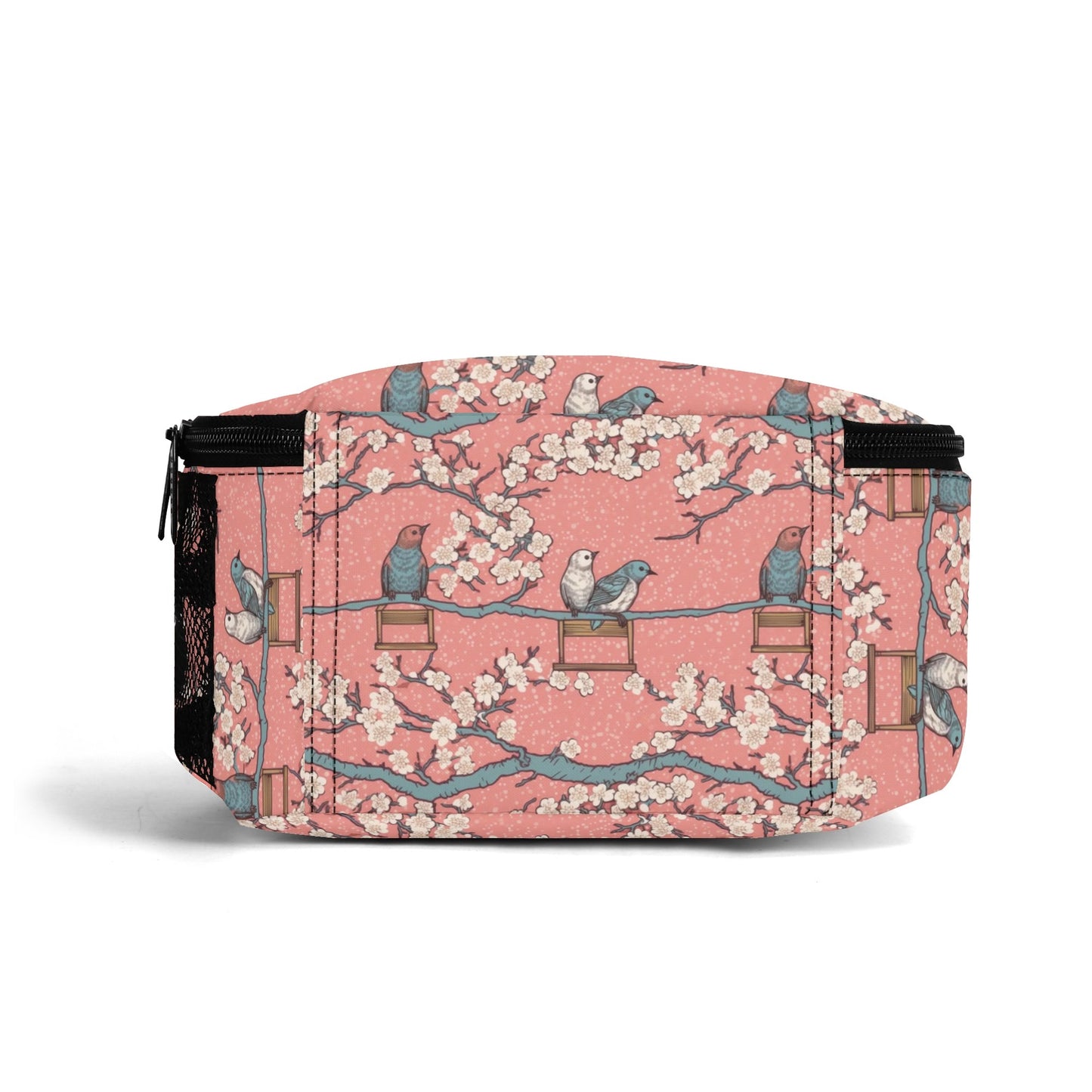 Birds And Blossoms Insulated Lunch Bag