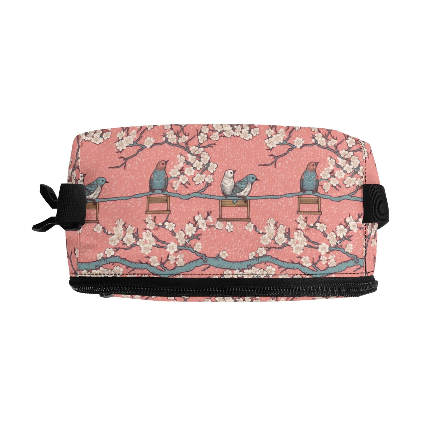 Birds And Blossoms Insulated Lunch Bag