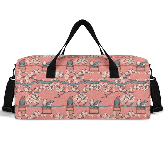 Birds And Blossoms Duffel Bag