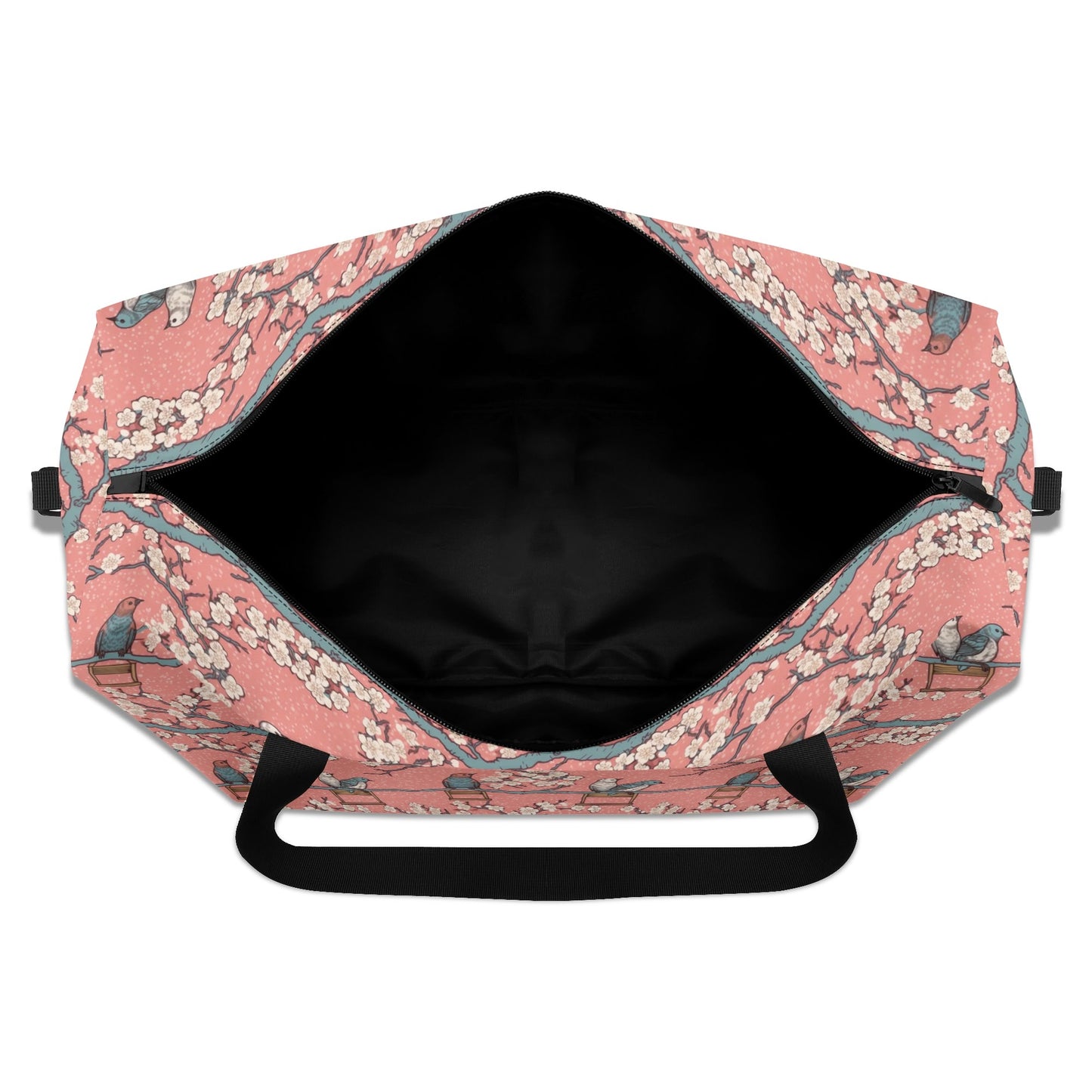 Birds And Blossoms Duffel Bag