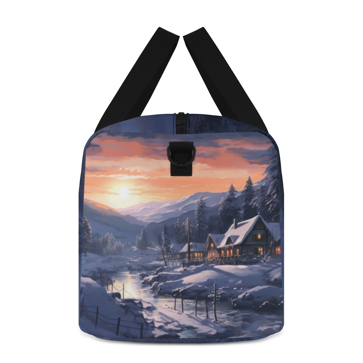 Winter Sunset Duffel Bag