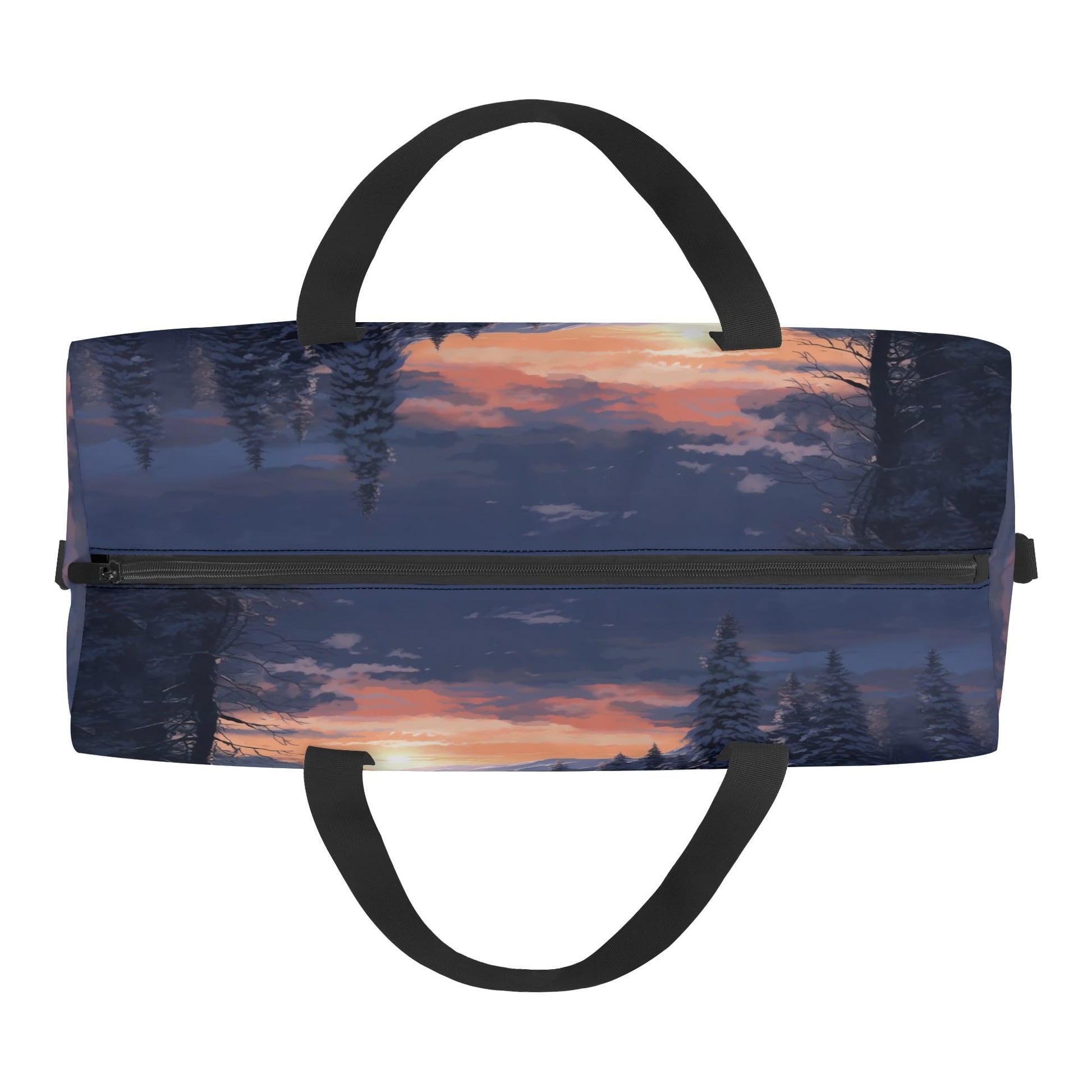 Winter Sunset Duffel Bag