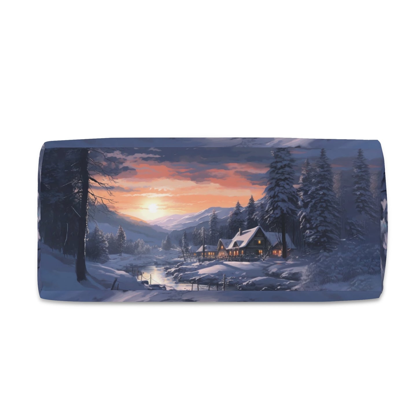 Winter Sunset Duffel Bag