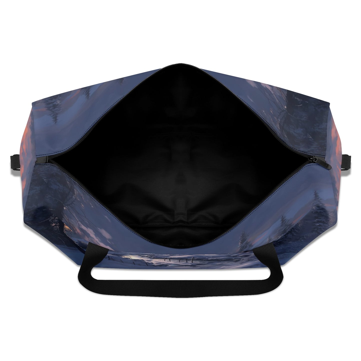 Winter Sunset Duffel Bag