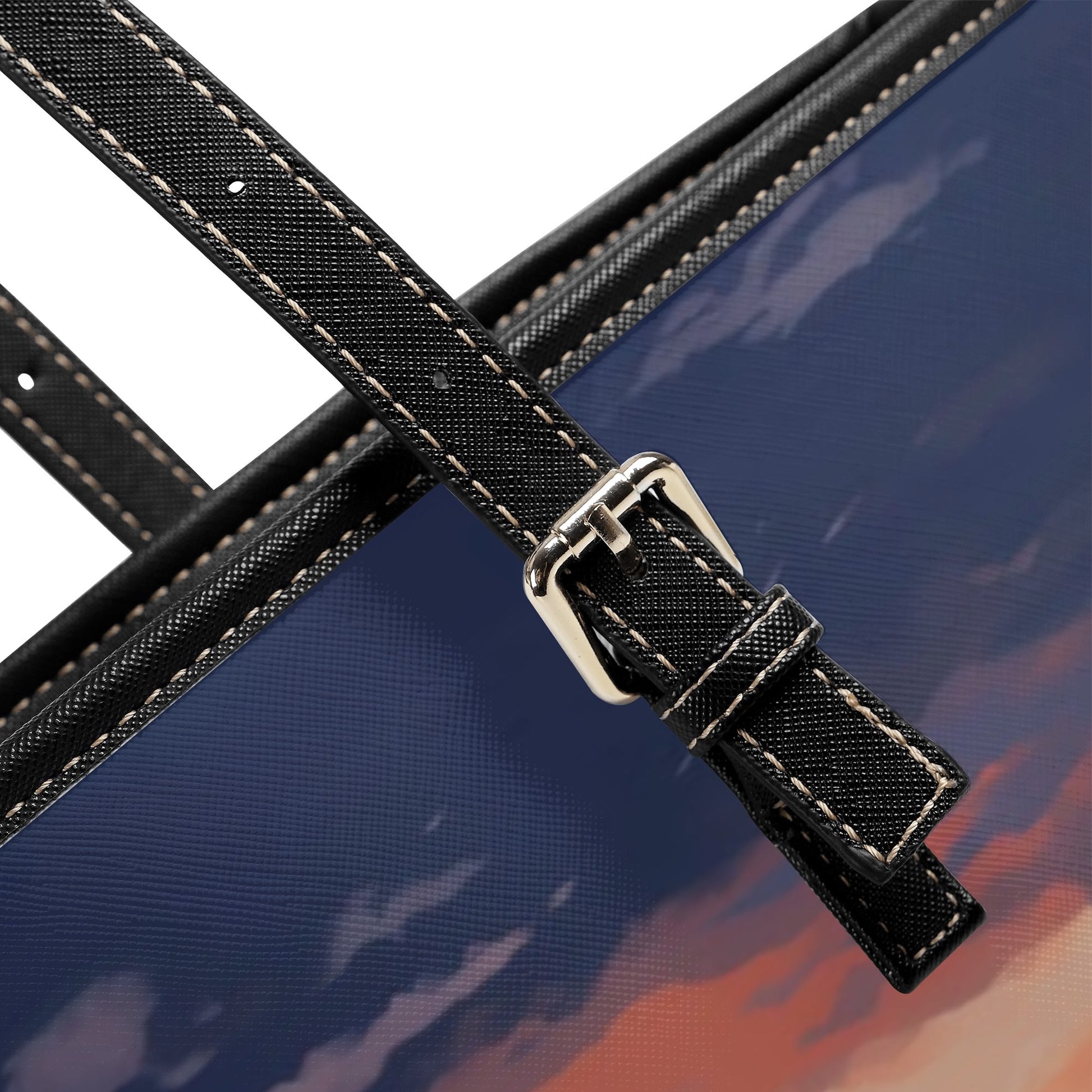 Winter Sunset Tote Bag