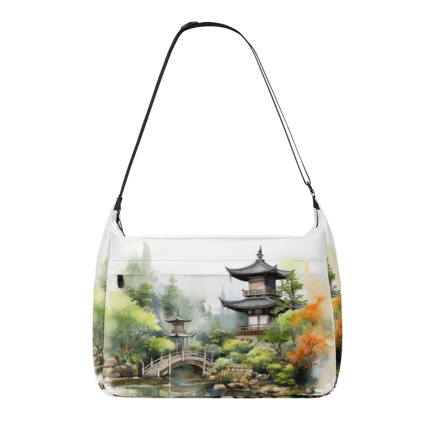 Zen Garden Messenger Bag