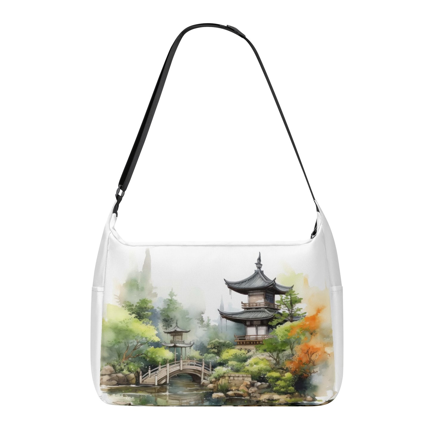 Zen Garden Messenger Bag