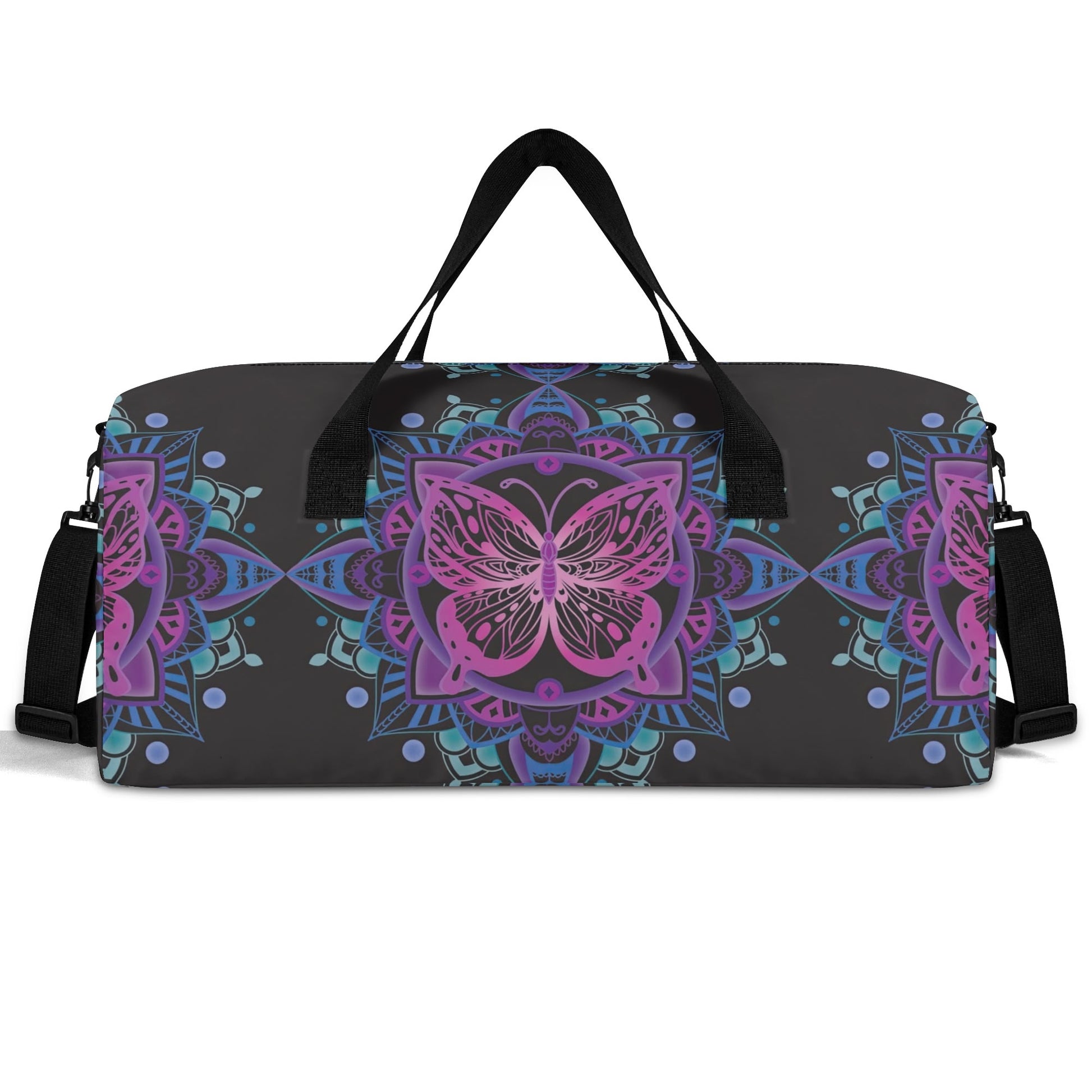 Butterfly Mandala Duffel Bag