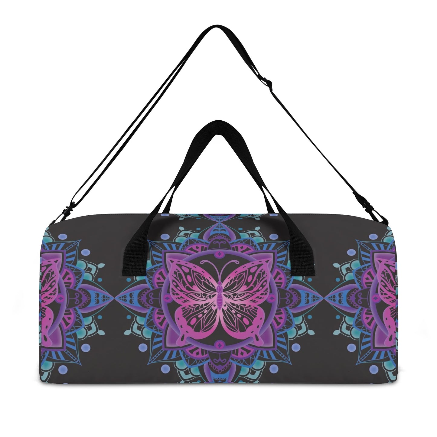 Butterfly Mandala Duffel Bag