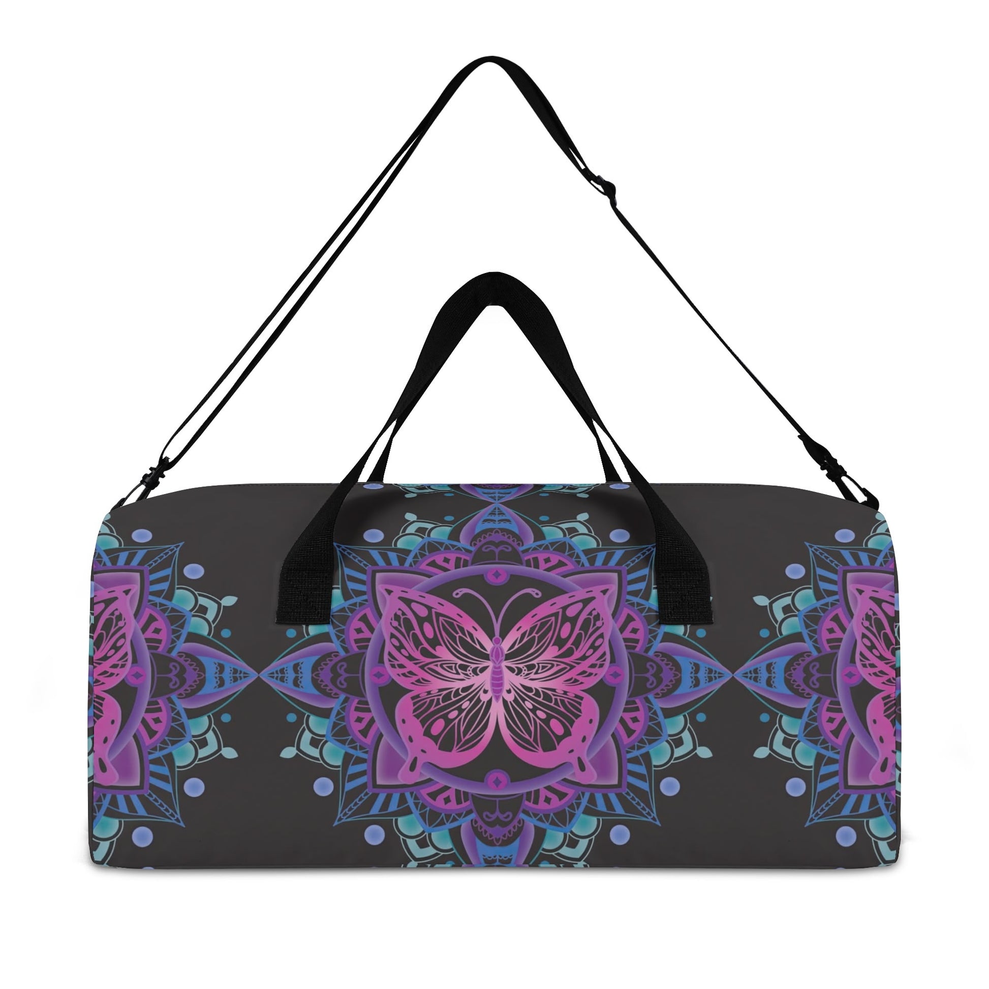 Butterfly Mandala Duffel Bag