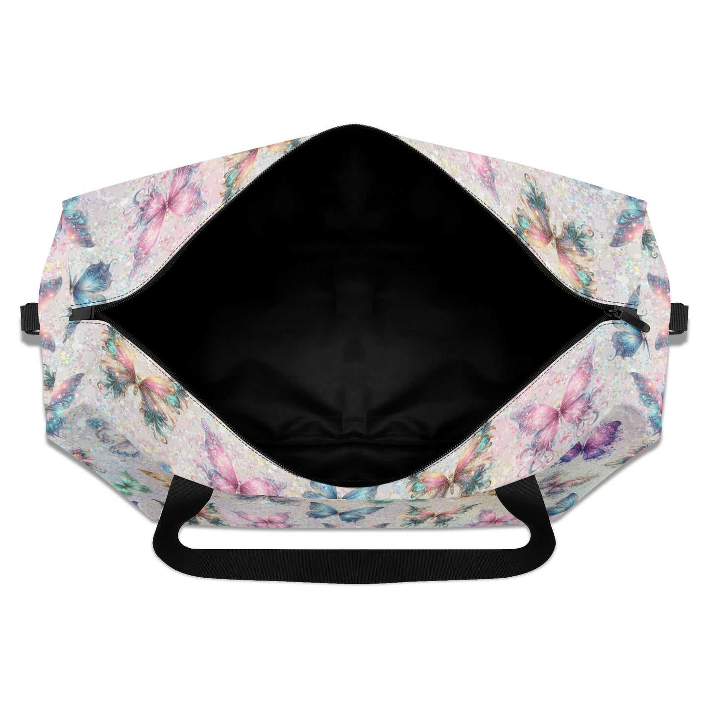 Sparkly Butterflies Duffel Bag