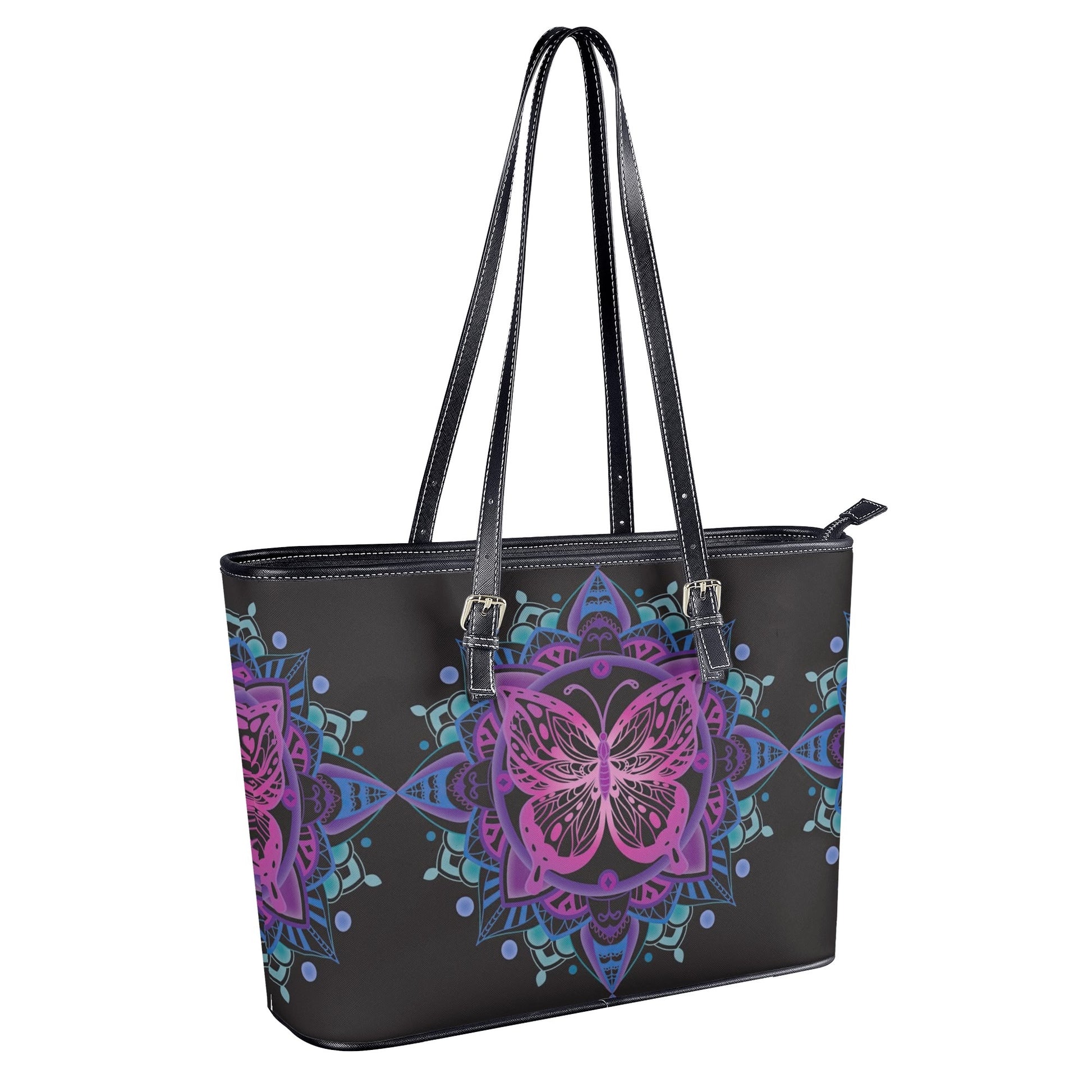 Butterfly Mandala Tote Bag