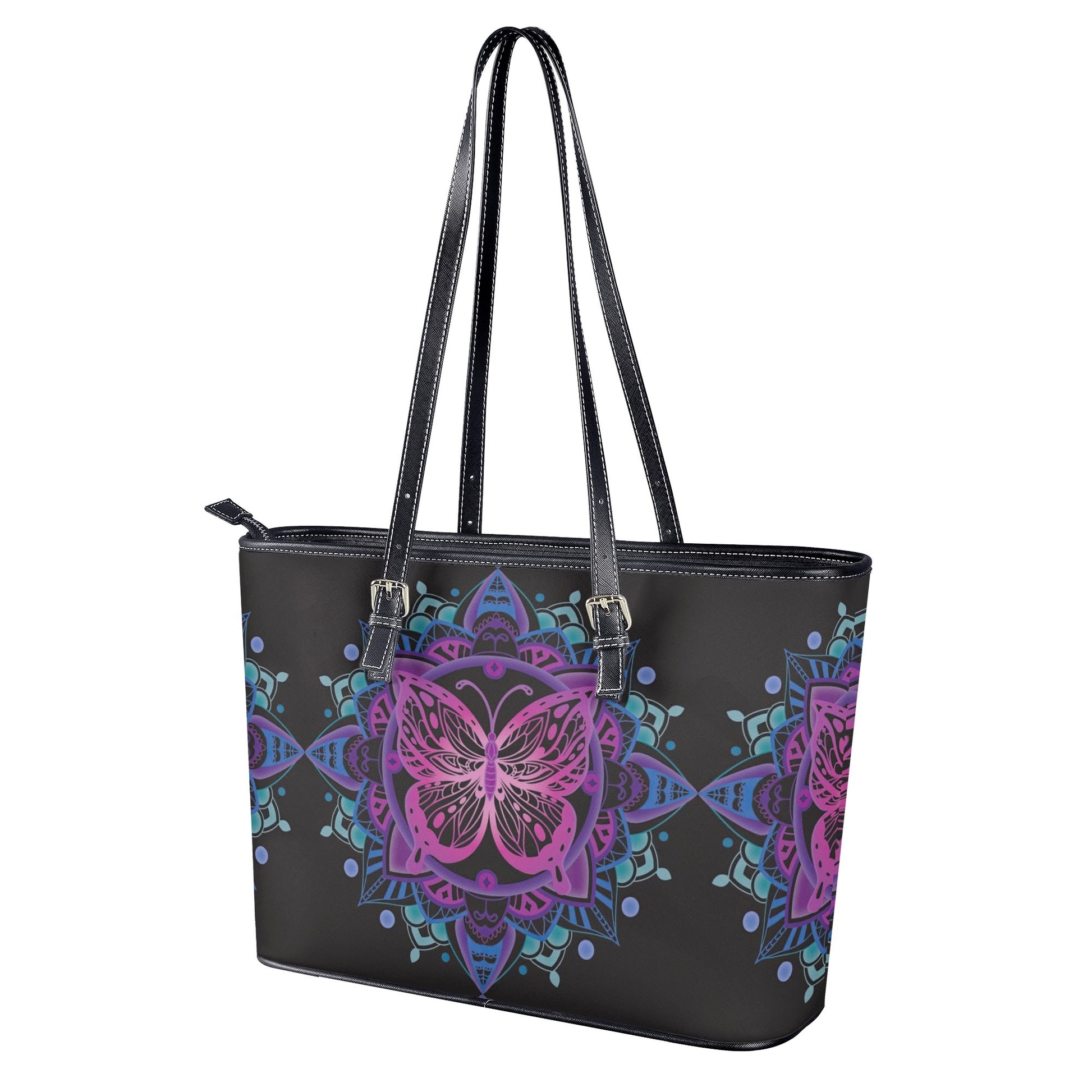 Butterfly Mandala Tote Bag