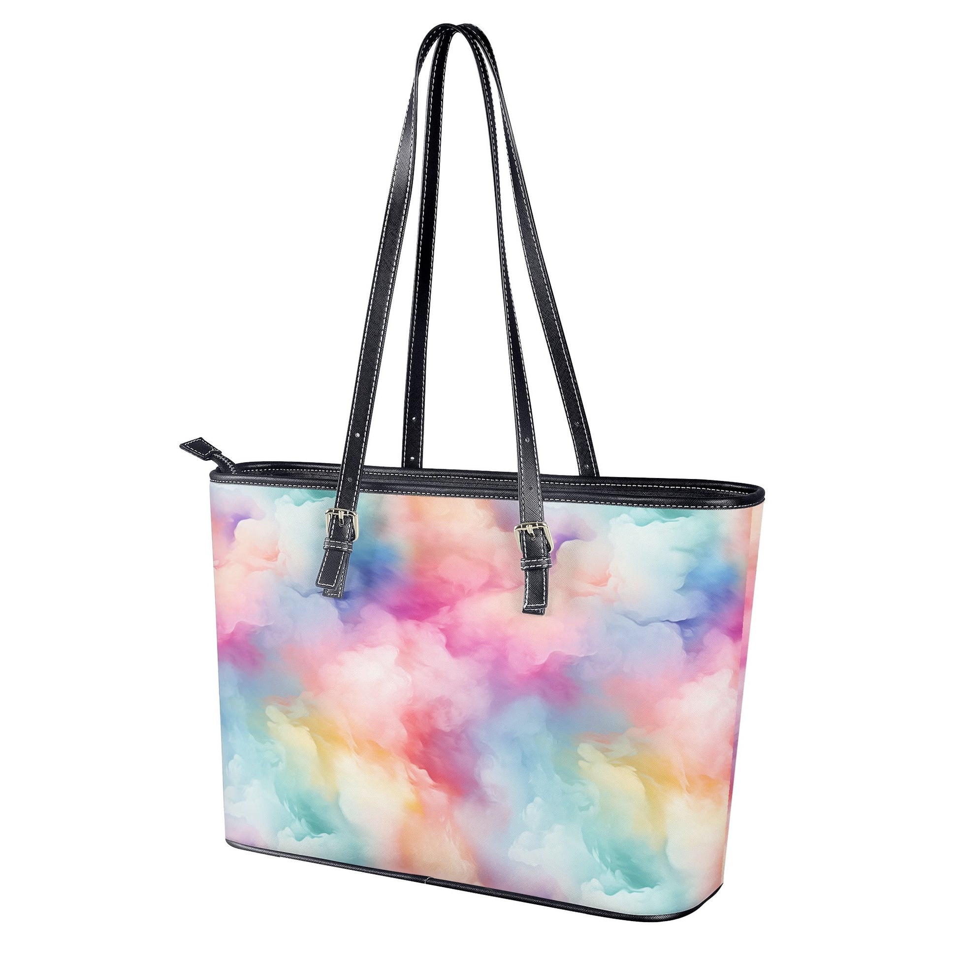 Rainbow Clouds Tote Bag