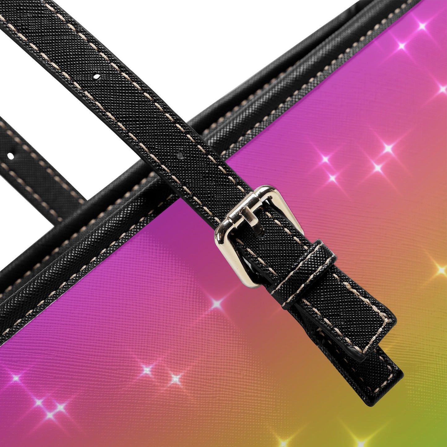 Rainbow Sparkles Tote Bag
