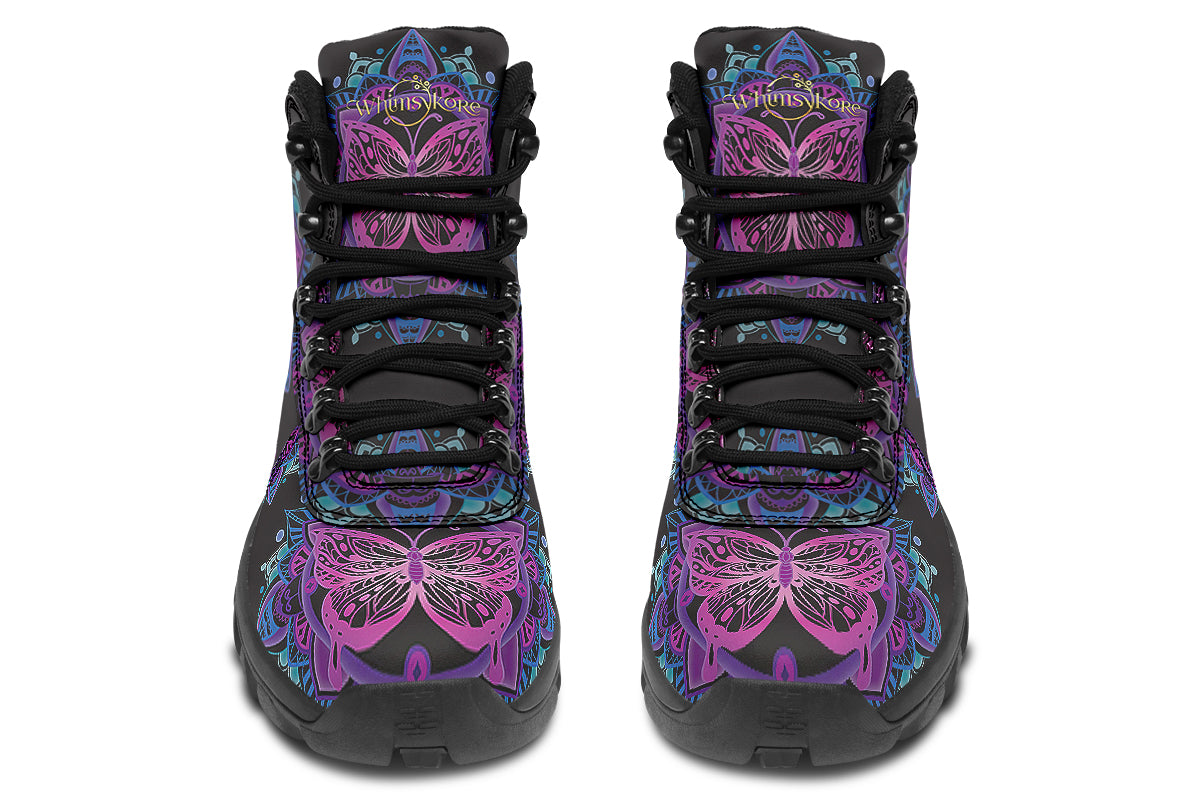Butterfly Mandala Active Boots