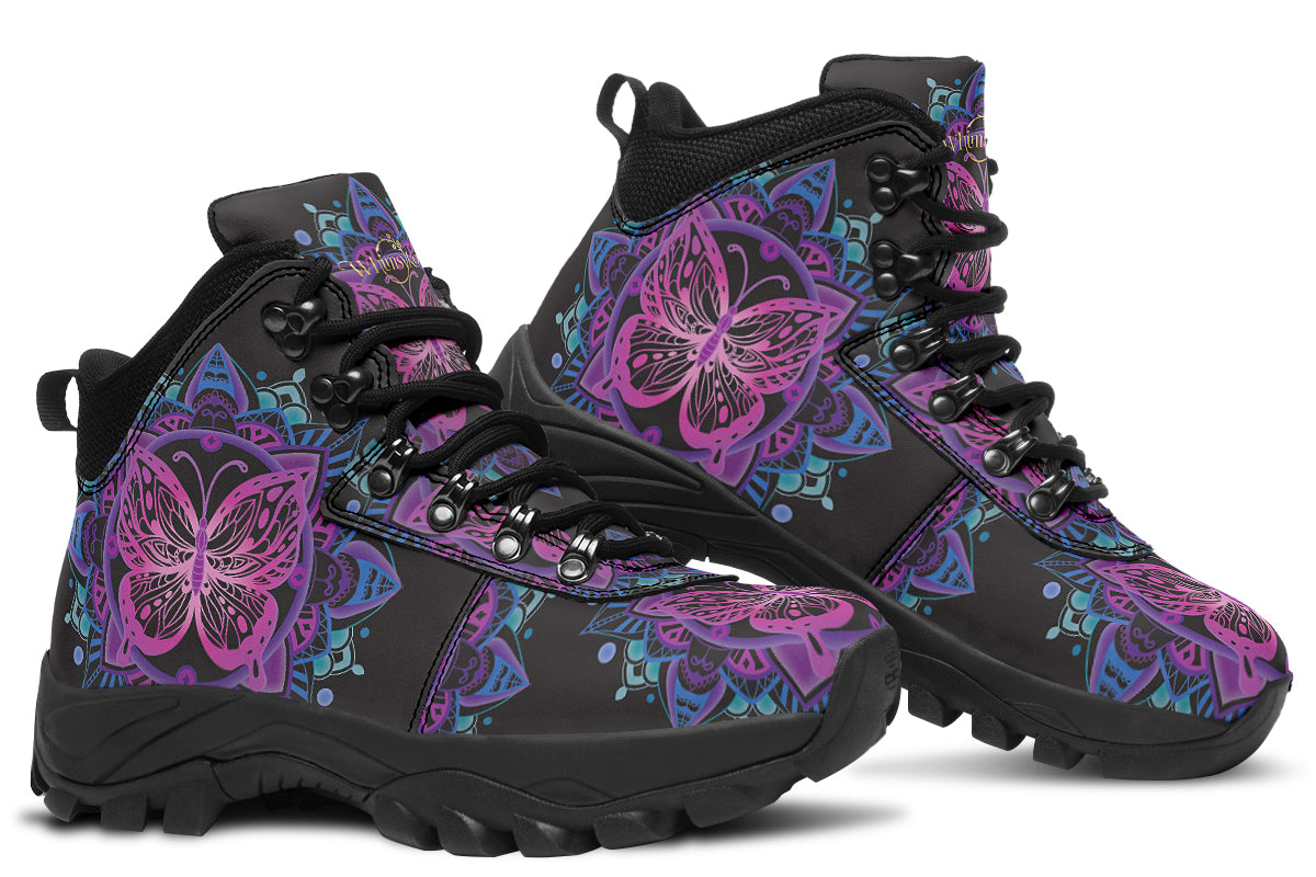 Butterfly Mandala Active Boots