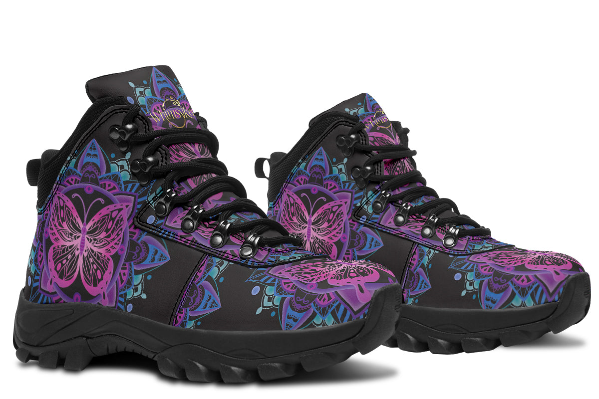 Butterfly Mandala Active Boots