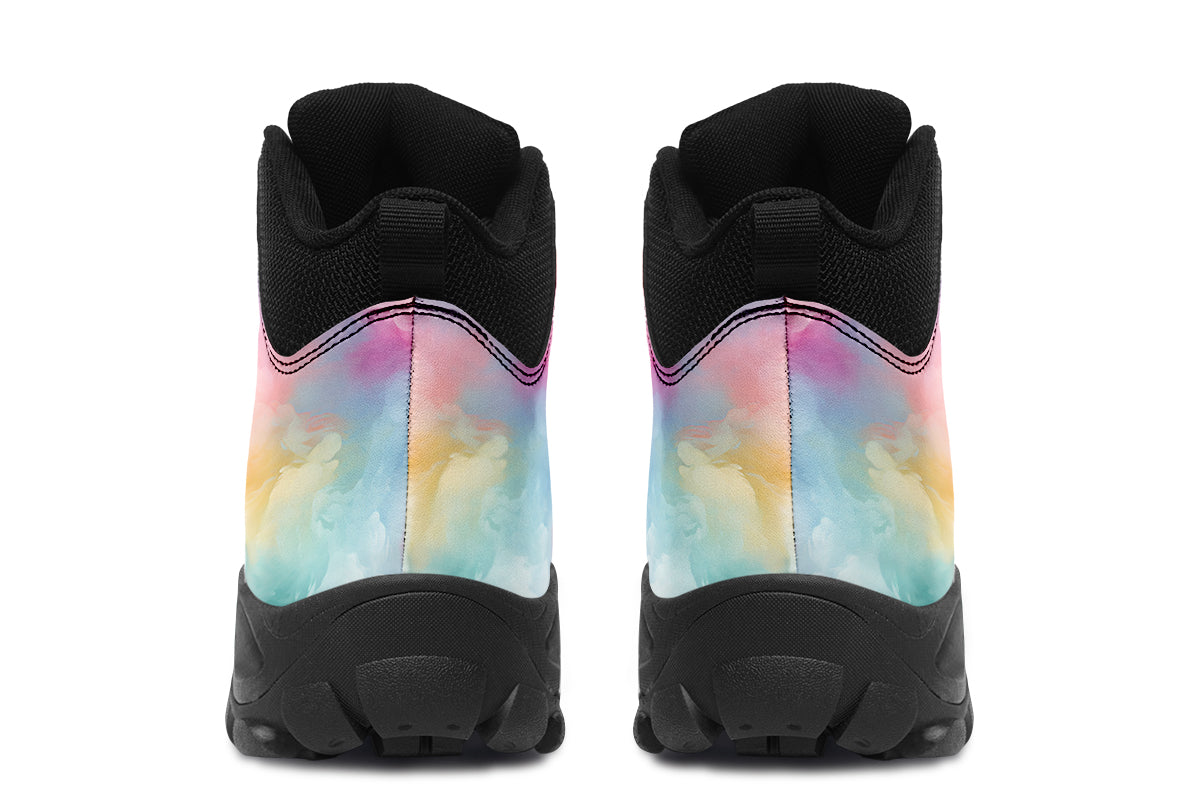 Rainbow Clouds Active Boots