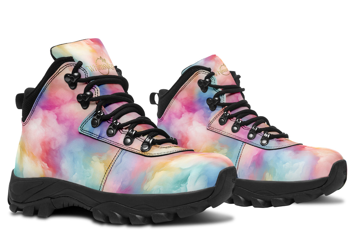 Rainbow Clouds Active Boots