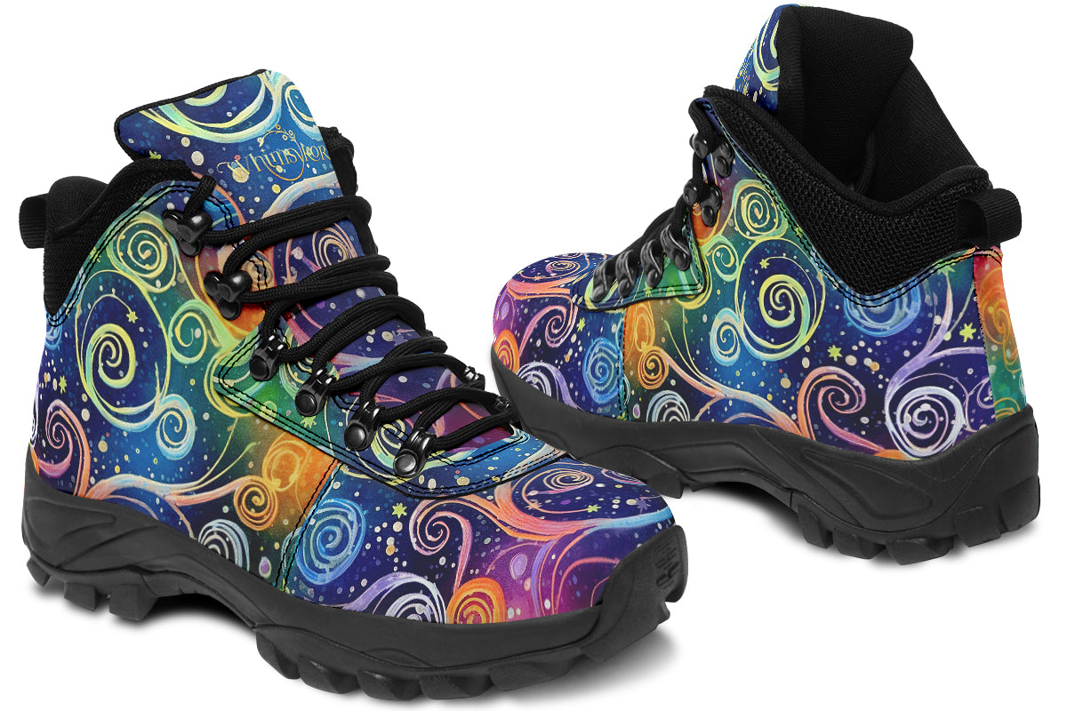 Rainbow Night Active Boots