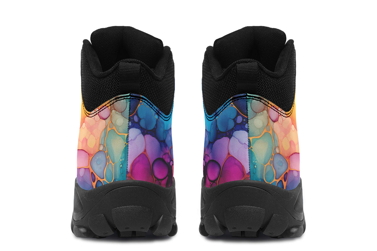 Rainbow Spill Active Boots