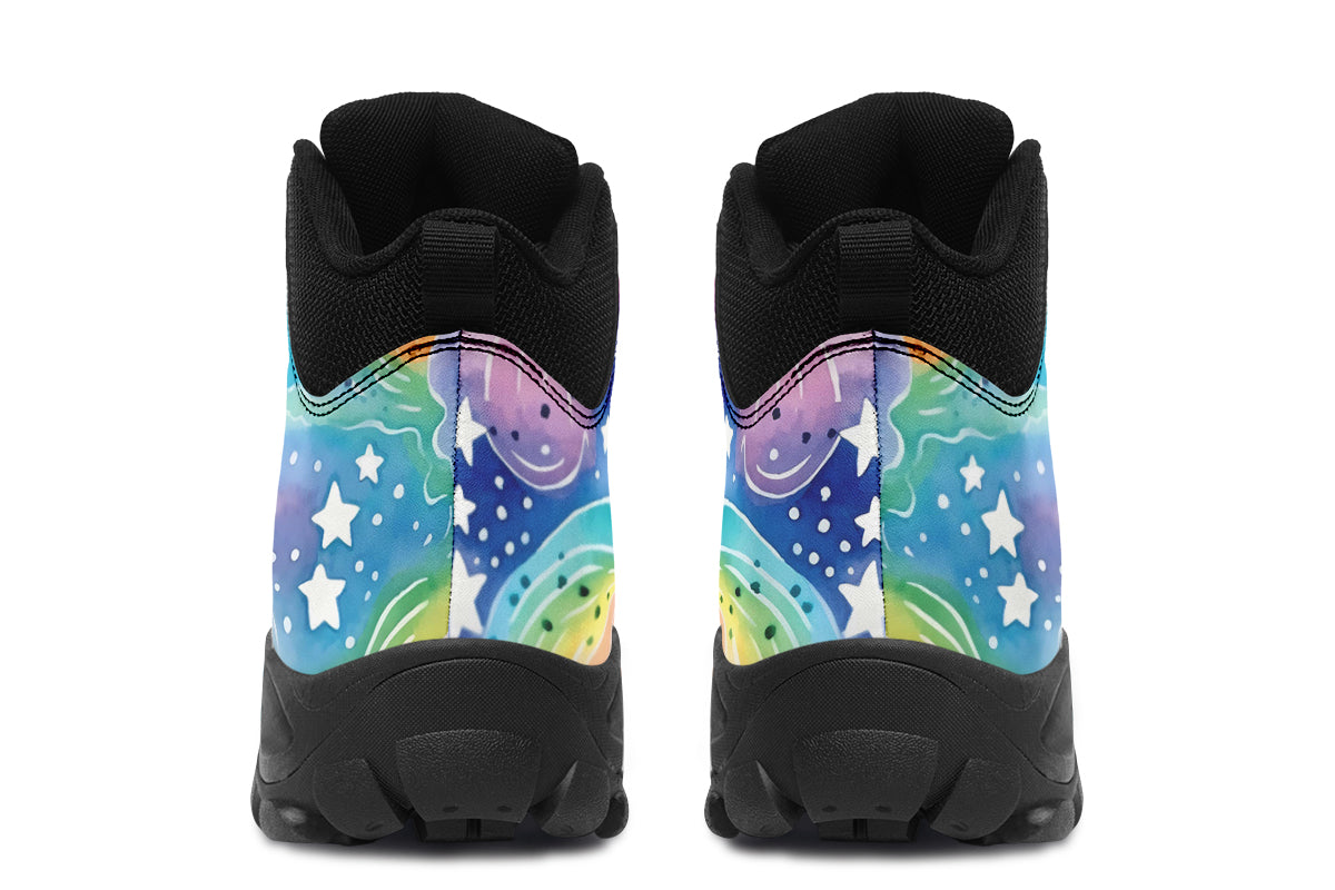 Stars And Swirls Active Boots