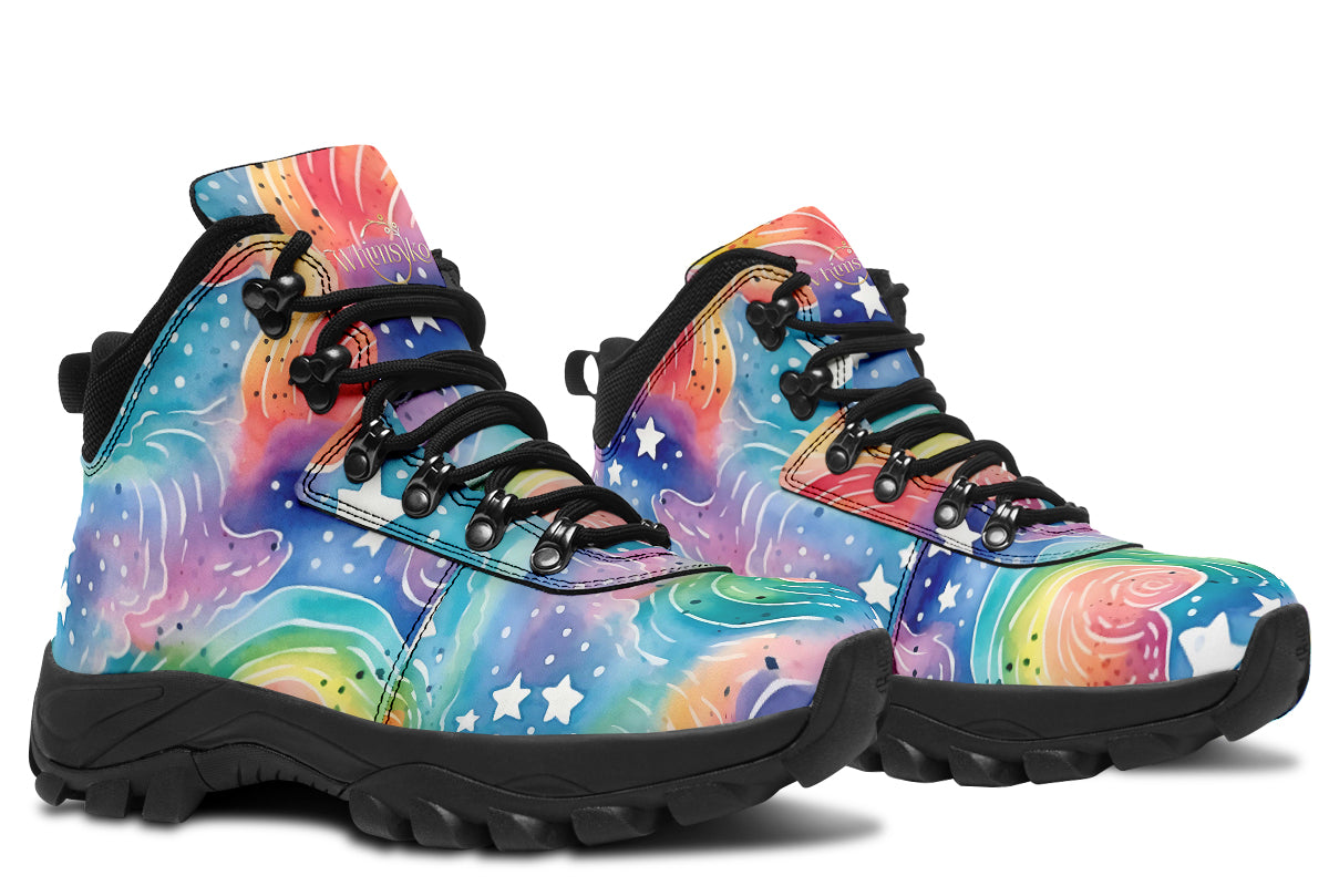 Stars And Swirls Active Boots