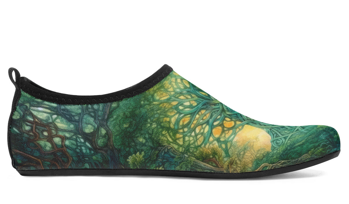 Elderwood Entwined Aqua Shoes