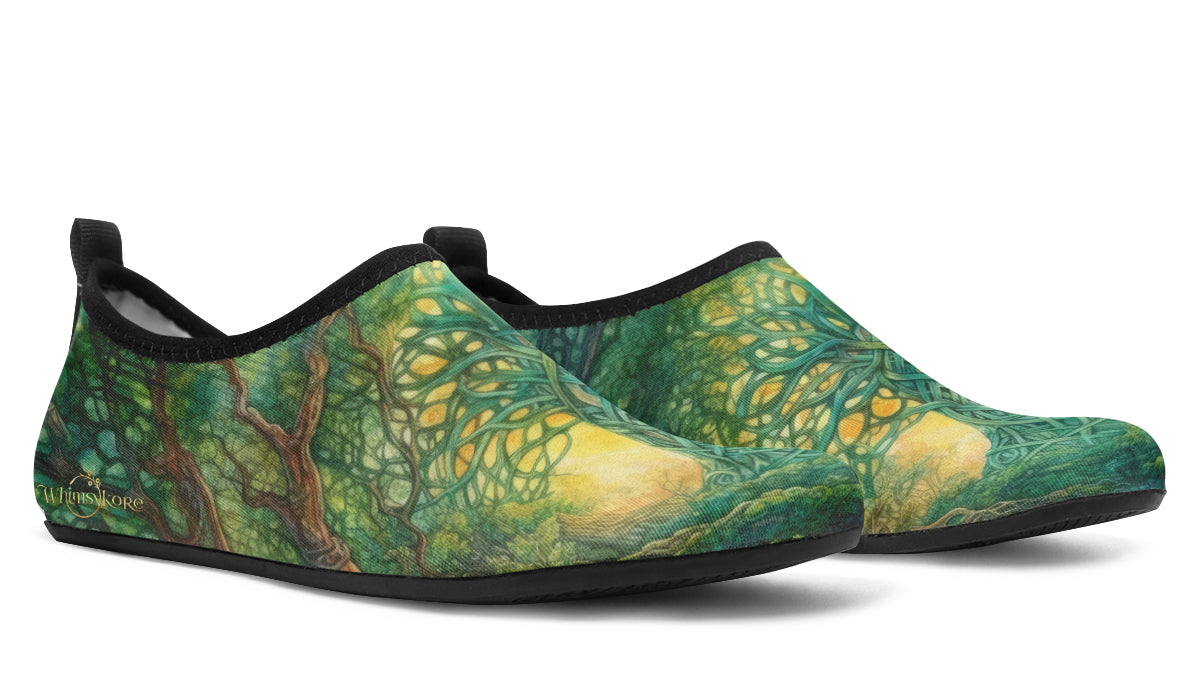 Elderwood Entwined Aqua Shoes