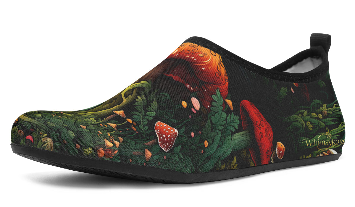 Gnomes Garden Aqua Shoes