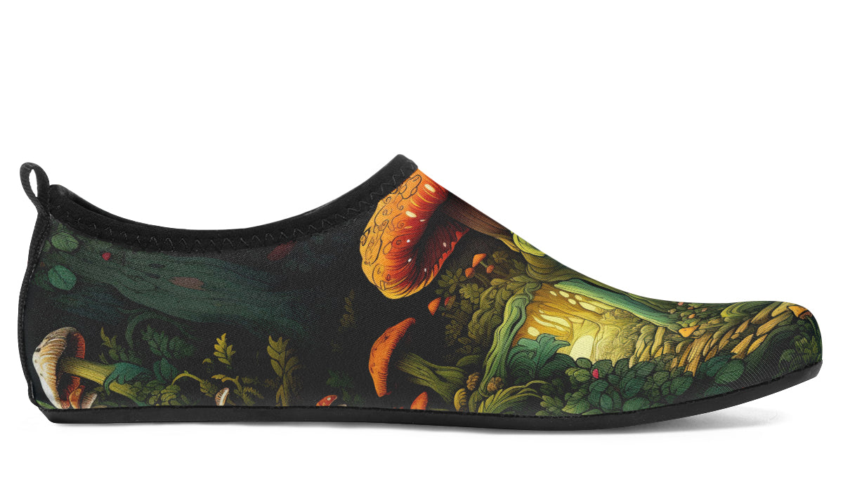 Gnomes Garden Aqua Shoes