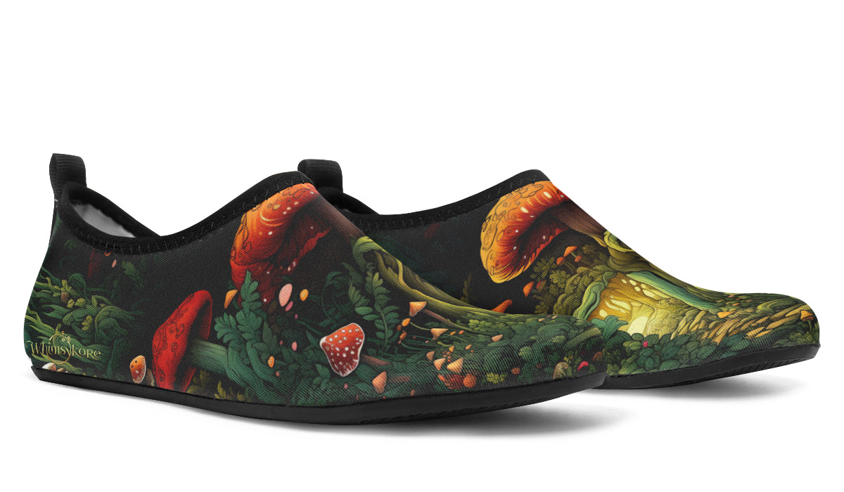 Gnomes Garden Aqua Shoes