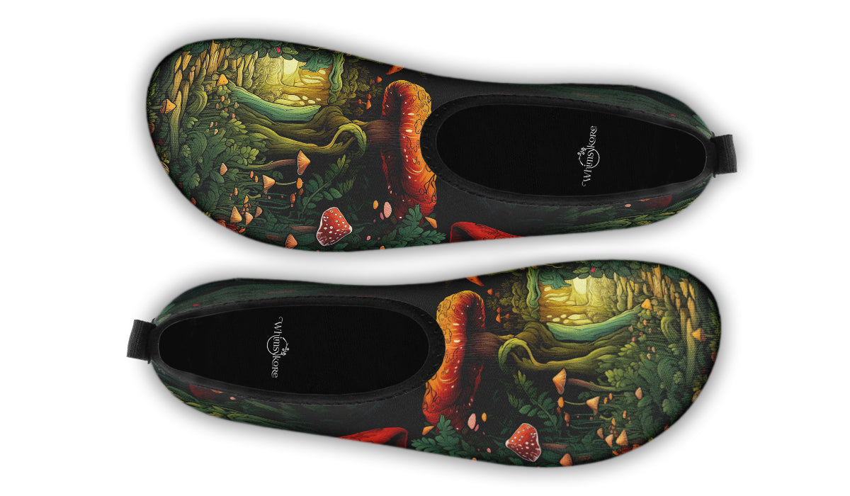 Gnomes Garden Aqua Shoes