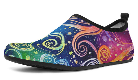 Rainbow Night Aqua Shoes