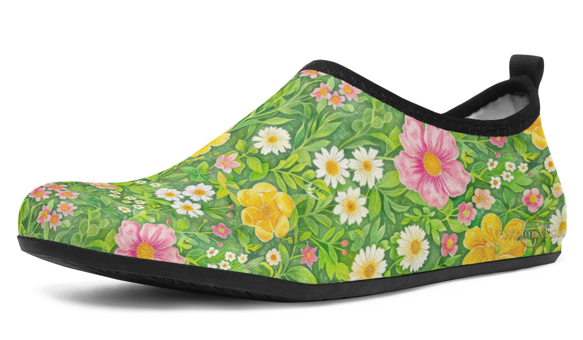 Wildflowers Aqua Shoes