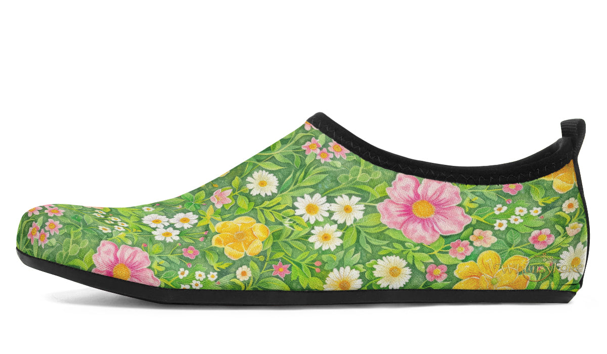 Wildflowers Aqua Shoes