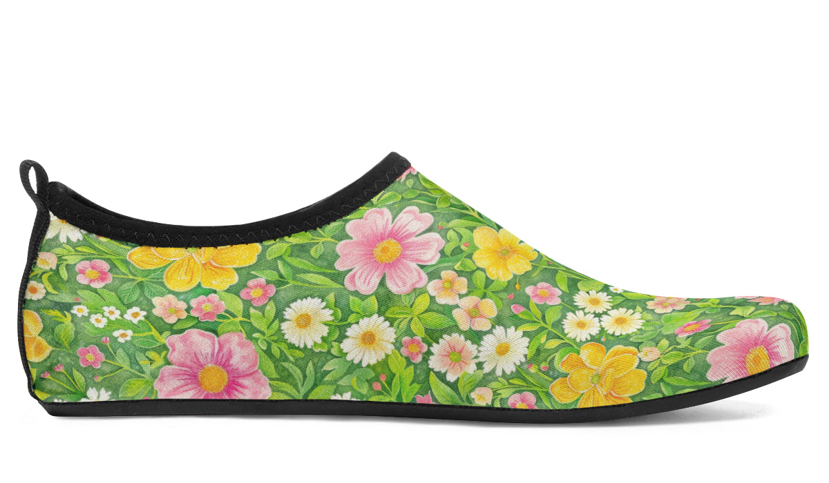 Wildflowers Aqua Shoes