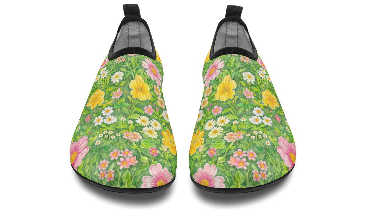 Wildflowers Aqua Shoes