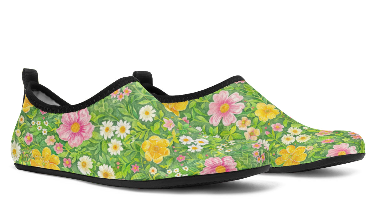 Wildflowers Aqua Shoes