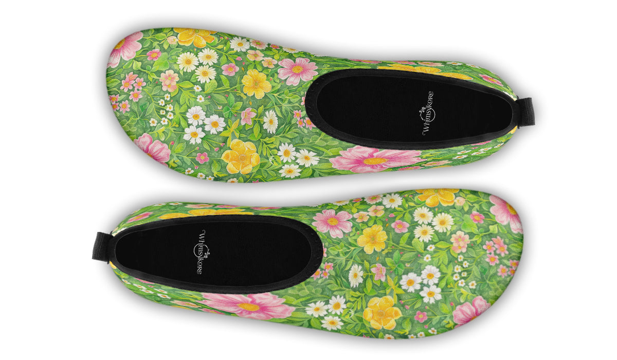 Wildflowers Aqua Shoes