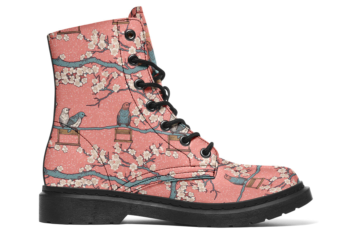 Birds And Blossoms Boots