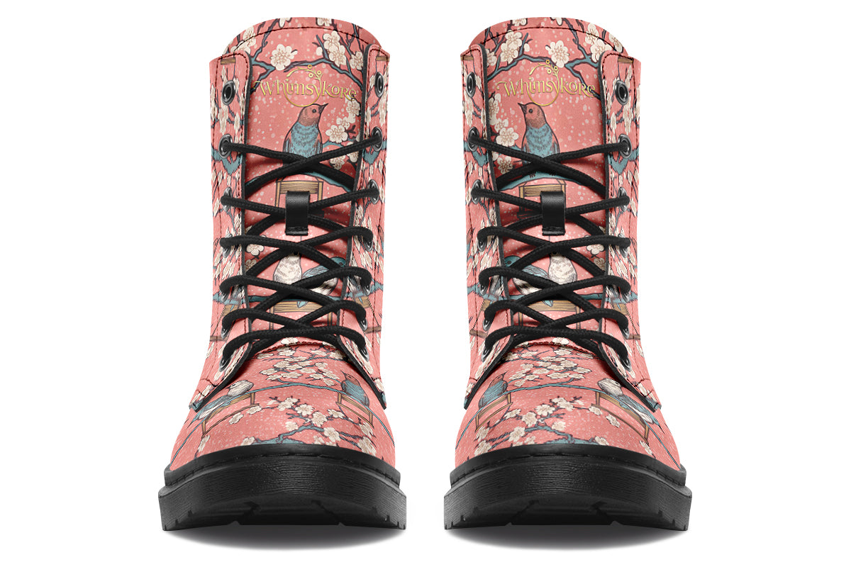 Birds And Blossoms Boots