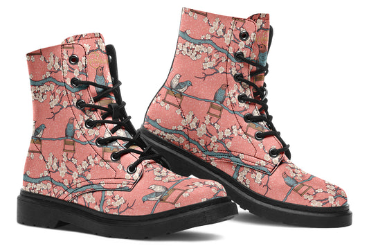 Birds And Blossoms Boots