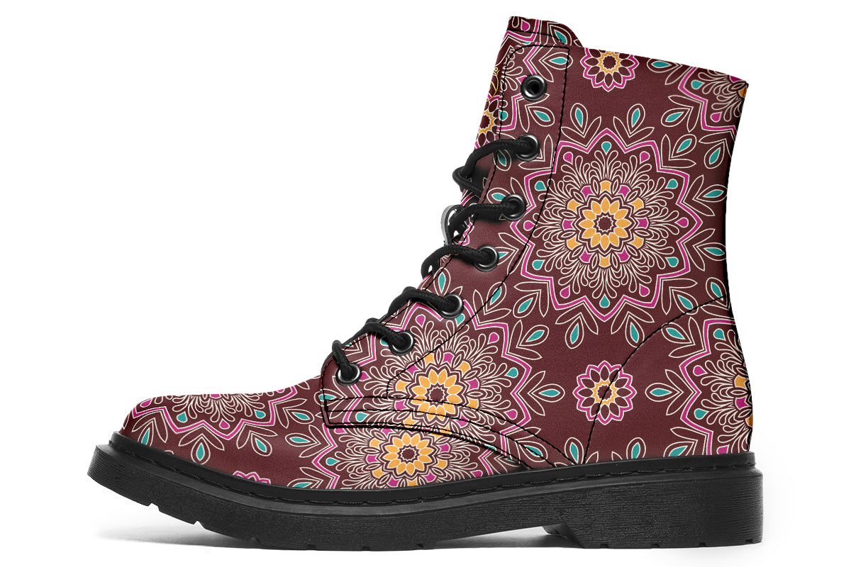 Boho Mandala Boots