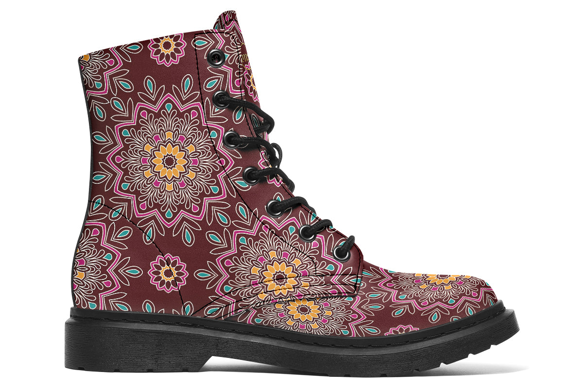 Boho Mandala Boots