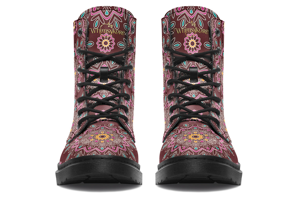 Boho Mandala Boots